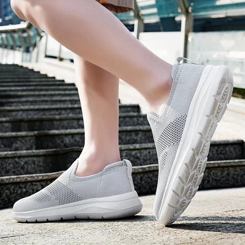Knit Sneakers with Flexible Sole