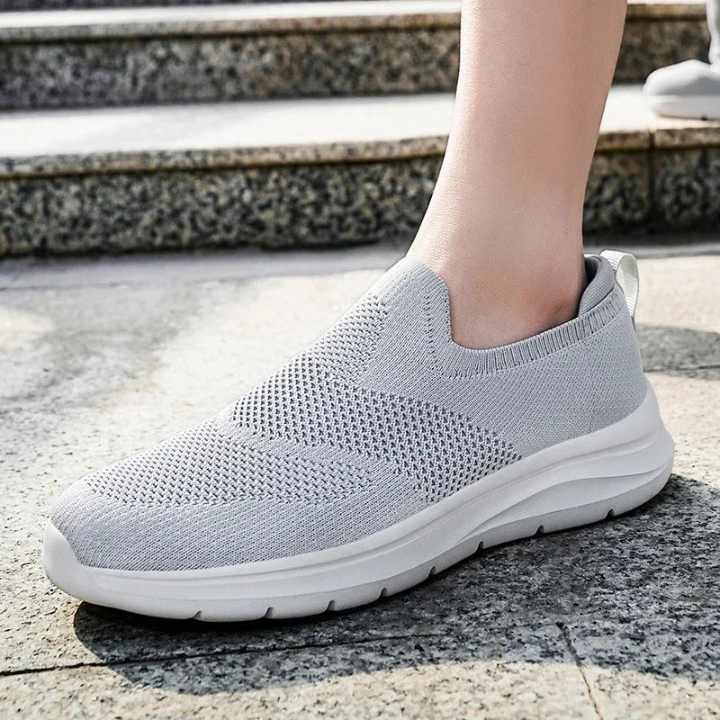 Knit Sneakers with Flexible Sole