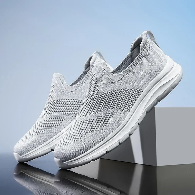 Knit Sneakers with Flexible Sole