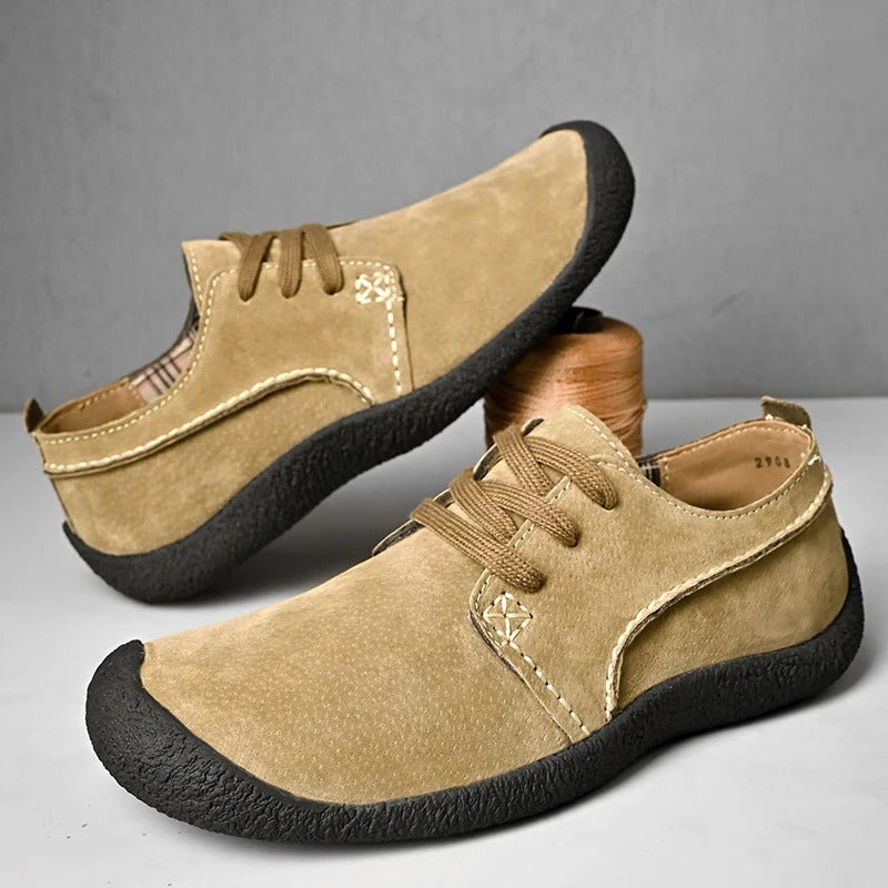 Casual Leather Oxford Shoes