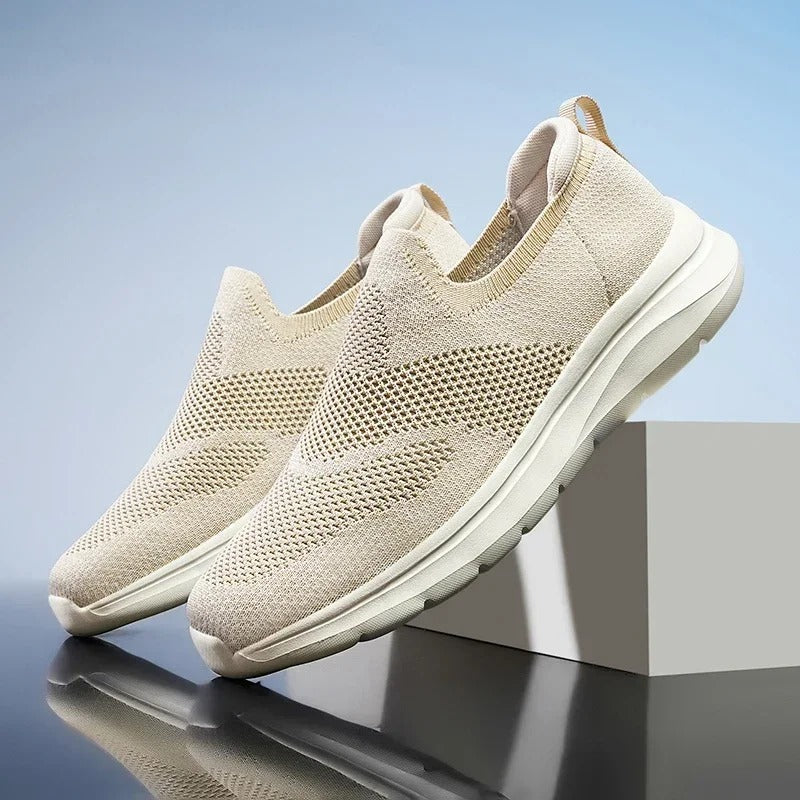 Knit Sneakers with Flexible Sole