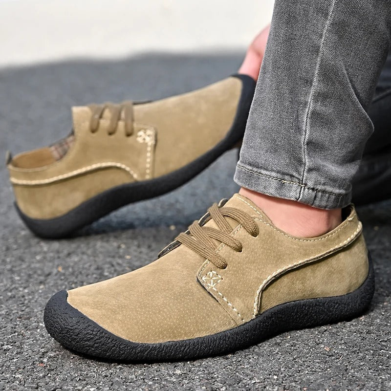 Casual Leather Oxford Shoes