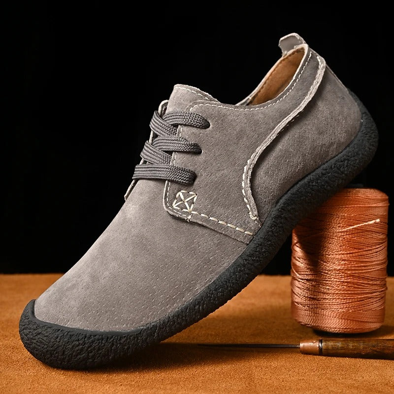 Casual Leather Oxford Shoes
