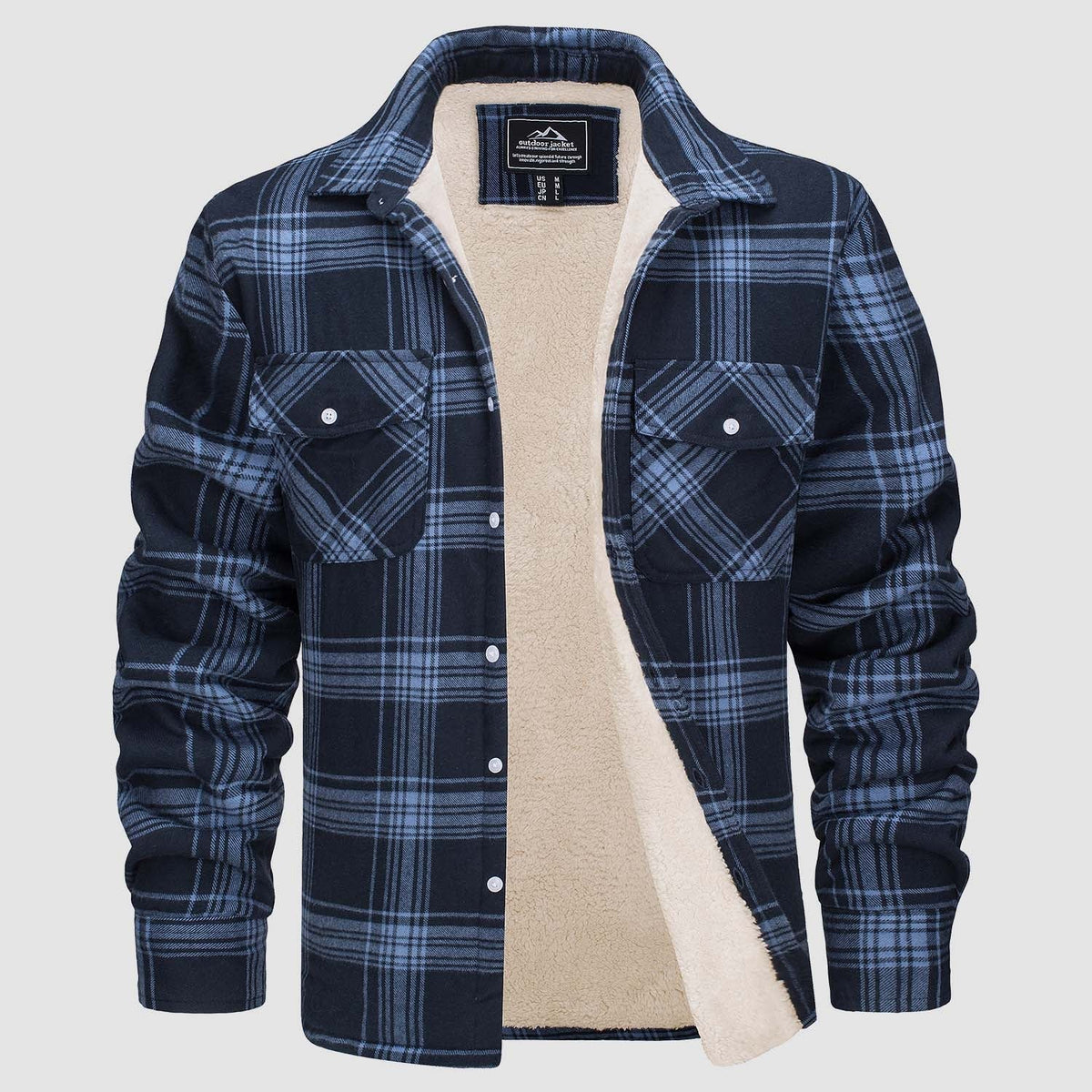 Lightweight Fleece Shirt Jacket