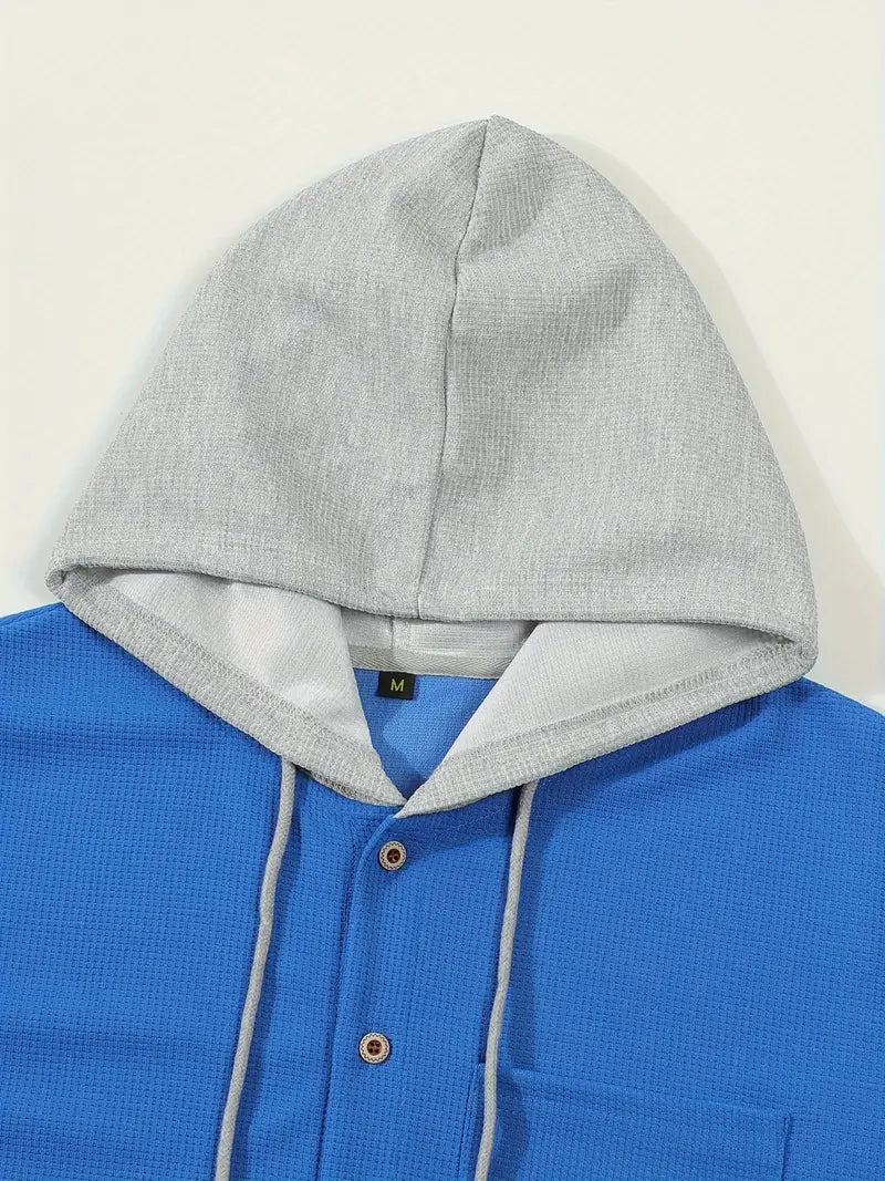 Breathable Denim Jacket with Hood