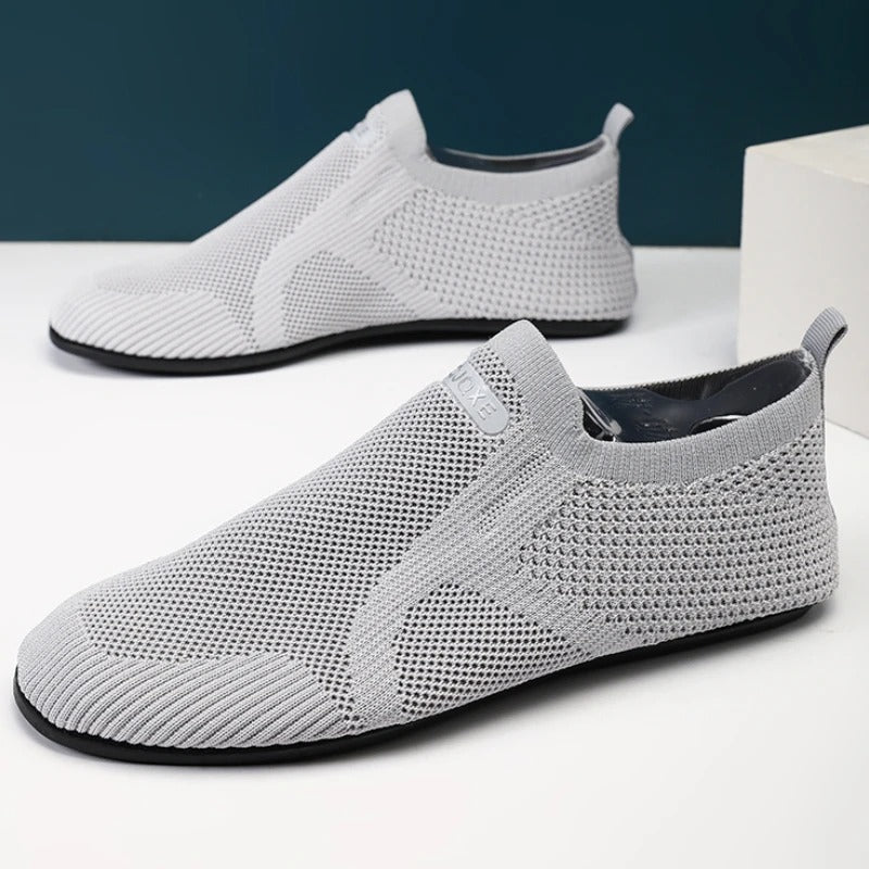 Mesh Knit Slides with Breathable Upper