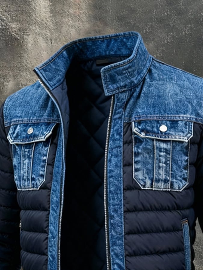 Windproof Denim Jacket