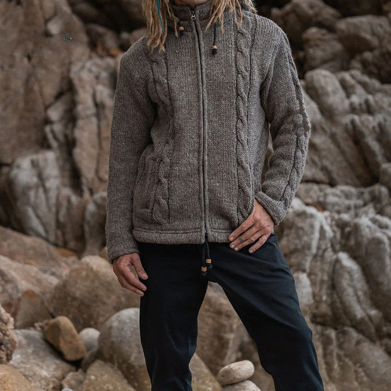 Warm Corduroy Cardigan