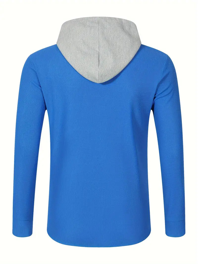 Breathable Denim Jacket with Hood