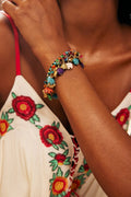 Statement Elephant Retro Braided Bracelet