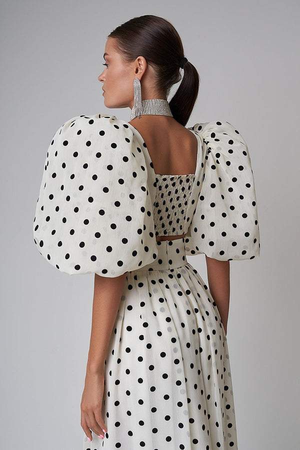 Coordinated Ellie Polka Dot Skirt Set