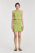 Elvira Ruffled Knitted Skirt Set