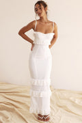 Erin Embroidered Lace Maxi-Length Dress
