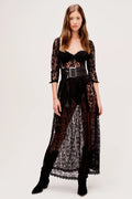 Esther Sweetheart Lace Maxi-Length Dress