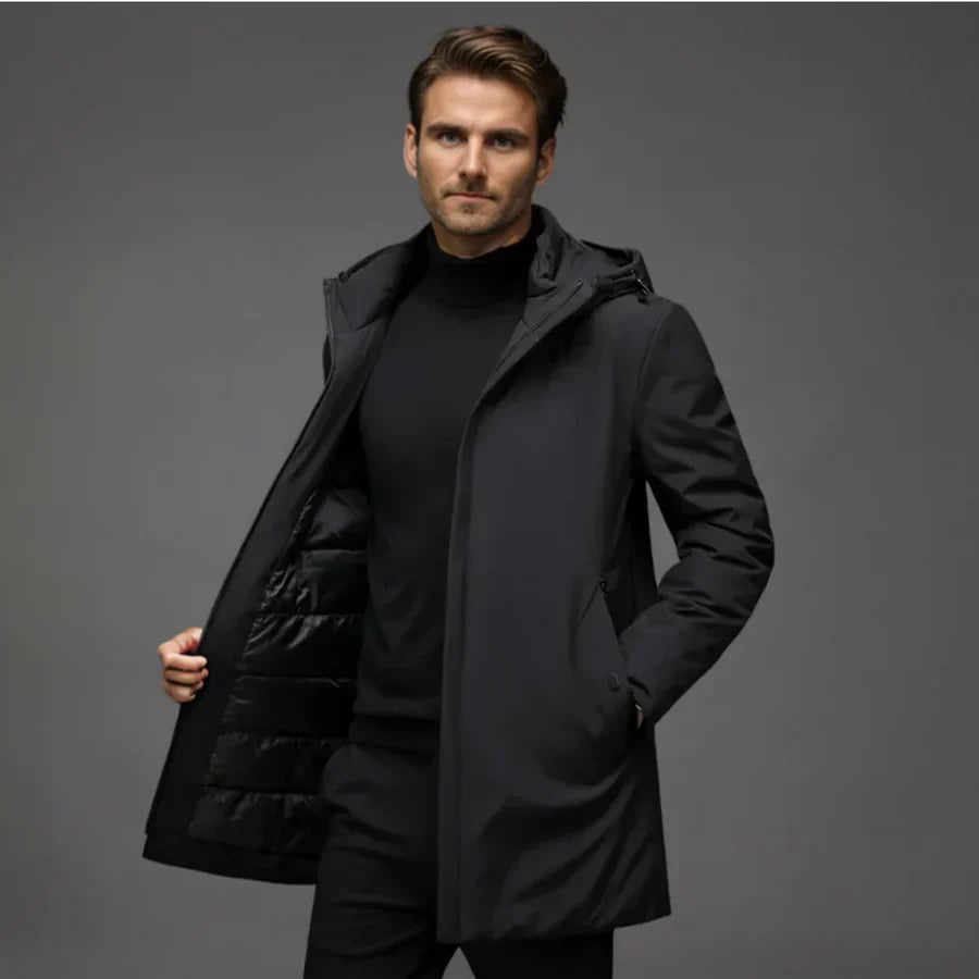 Water-Resistant Quilted Jacket