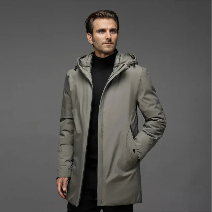 Water-Resistant Quilted Jacket