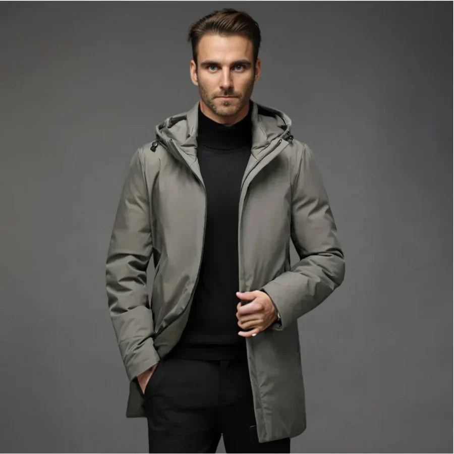 Water-Resistant Quilted Jacket