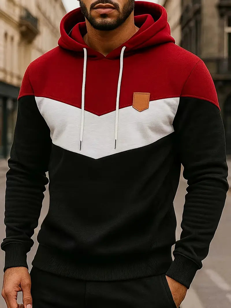 Sporty Corduroy Hoodie