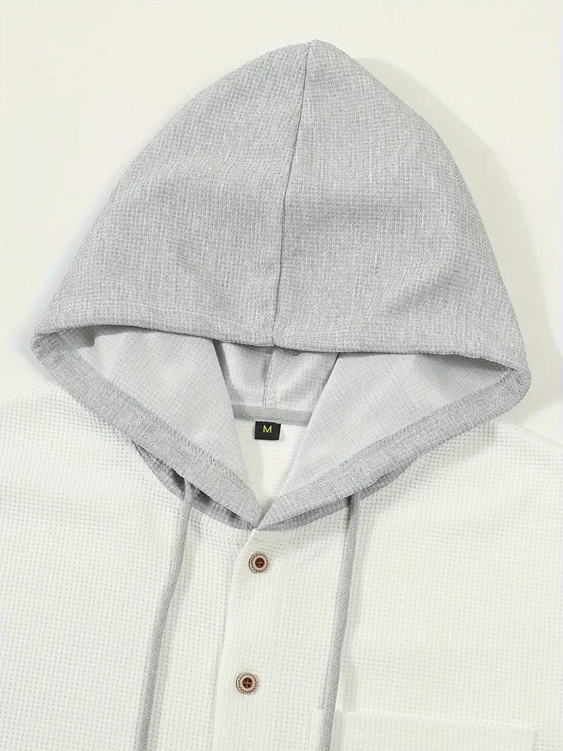 Breathable Denim Jacket with Hood