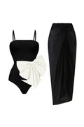 Modern Bow Detail Sweetheart One Piece Swimsuit