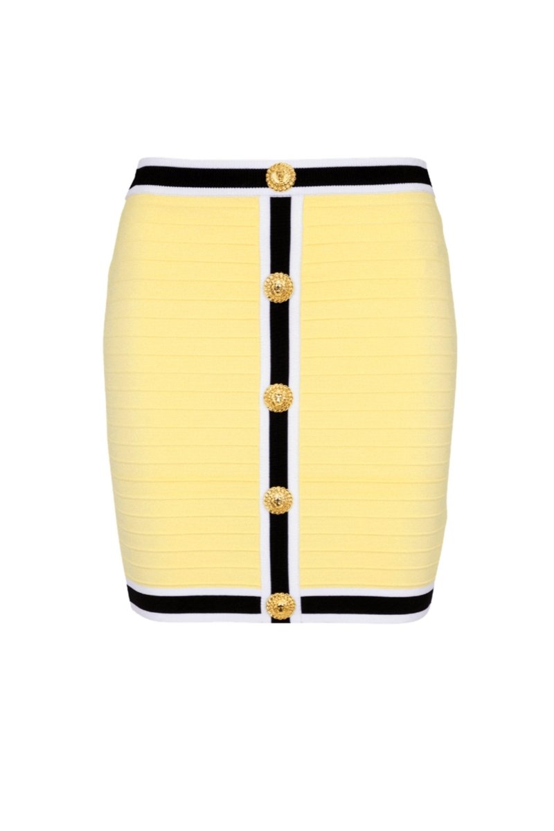 Coordinated Frances Ribbed Knit Skirt Set
