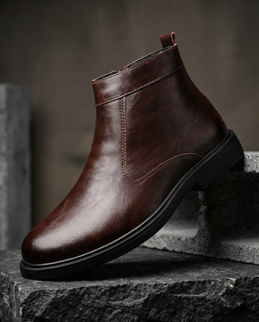 Casual Leather Boots