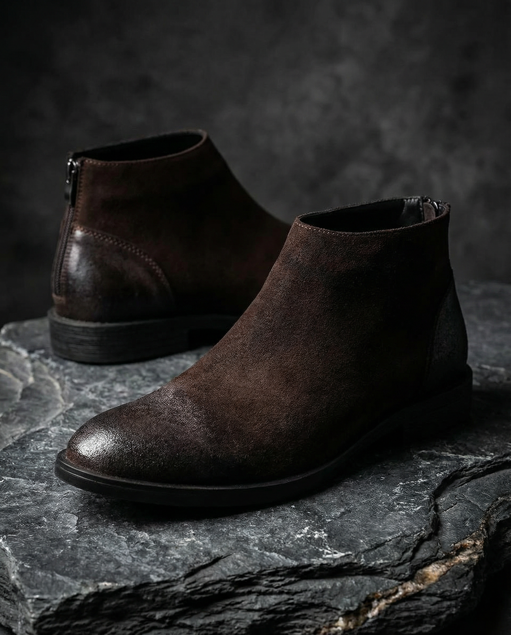 Suede Leather Boots with All-Day Comfort
