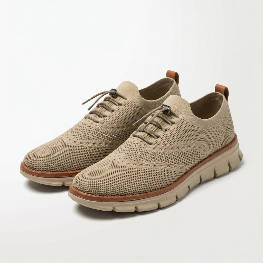 Mesh Sneakers with Breathable Upper