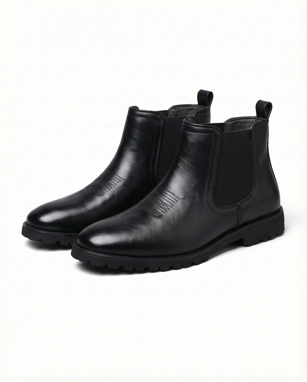 Leather Chelsea Boots with Broken-In Comfort