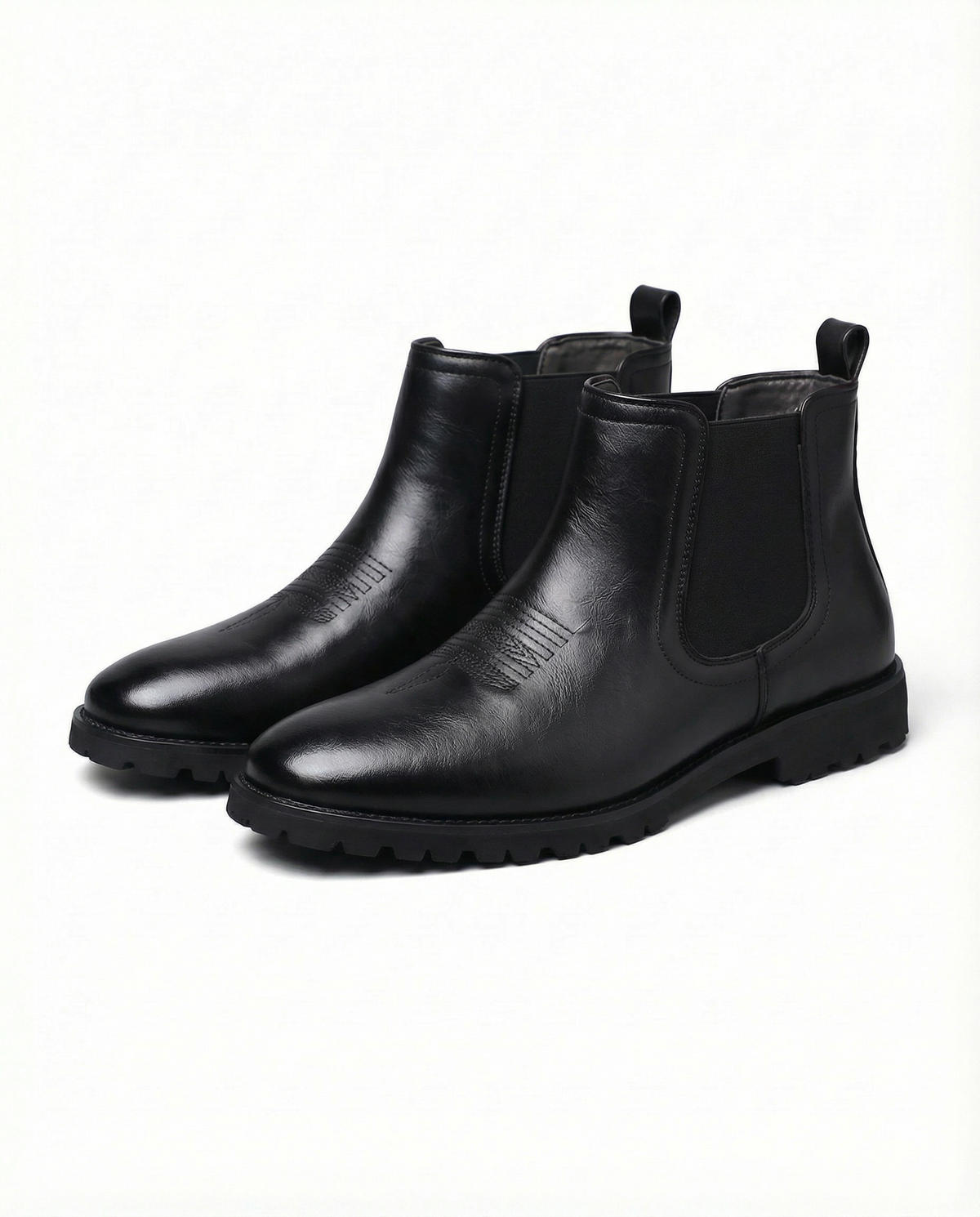 Leather Chelsea Boots with Broken-In Comfort