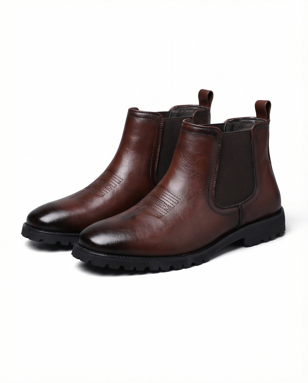 Leather Chelsea Boots with Broken-In Comfort