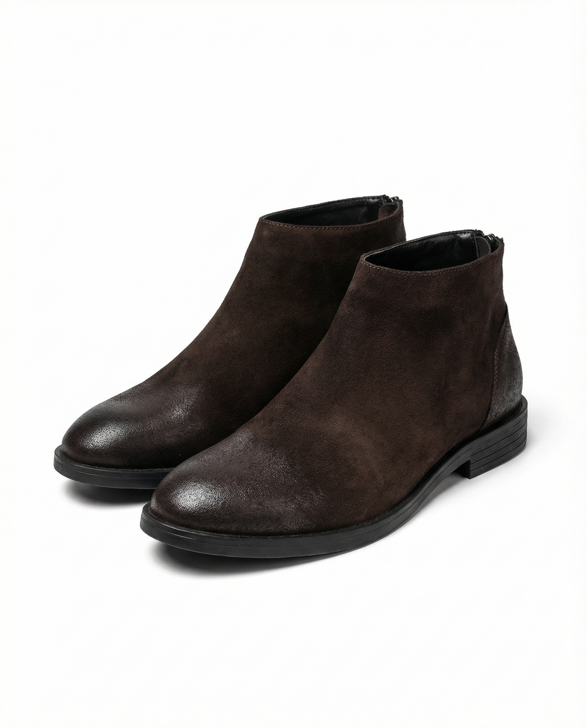 Suede Leather Boots with All-Day Comfort