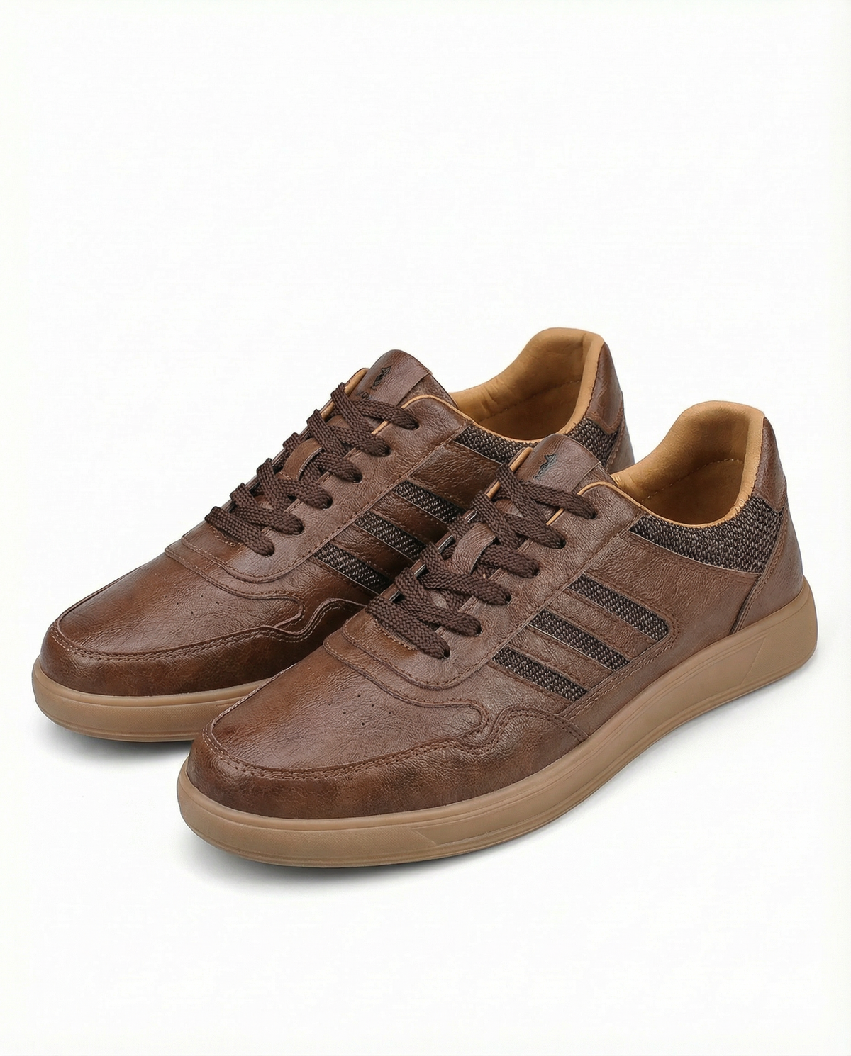 Leather Shoes with Rubber Sole