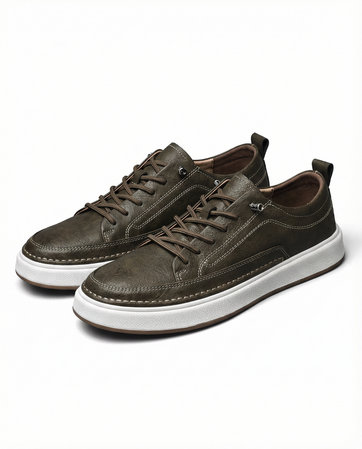Cowhide Leather Shoes with Broken-In Comfort