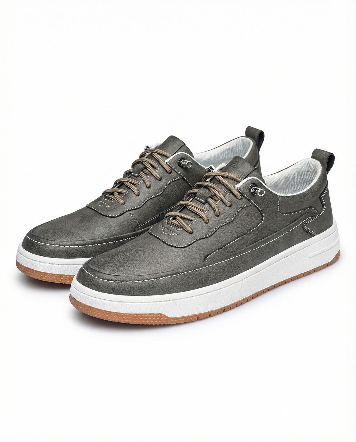 Casual Full-Grain Cowhide Leather Shoes