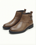 Cowhide Leather Boots with Broken-In Comfort