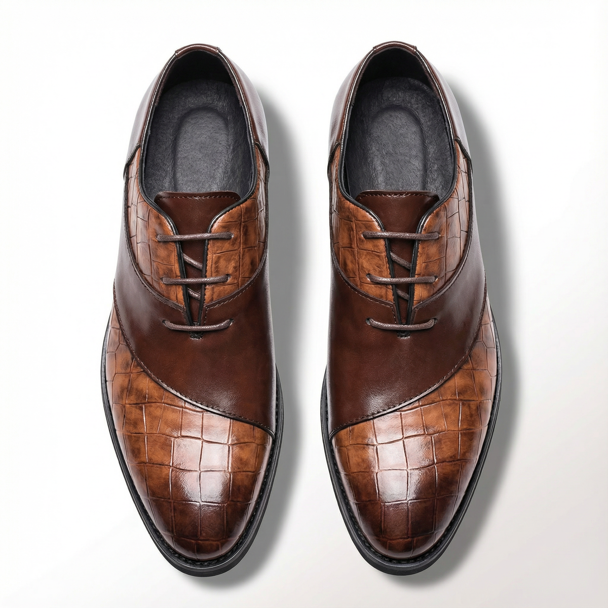 Minimalist Leather Oxford Shoes