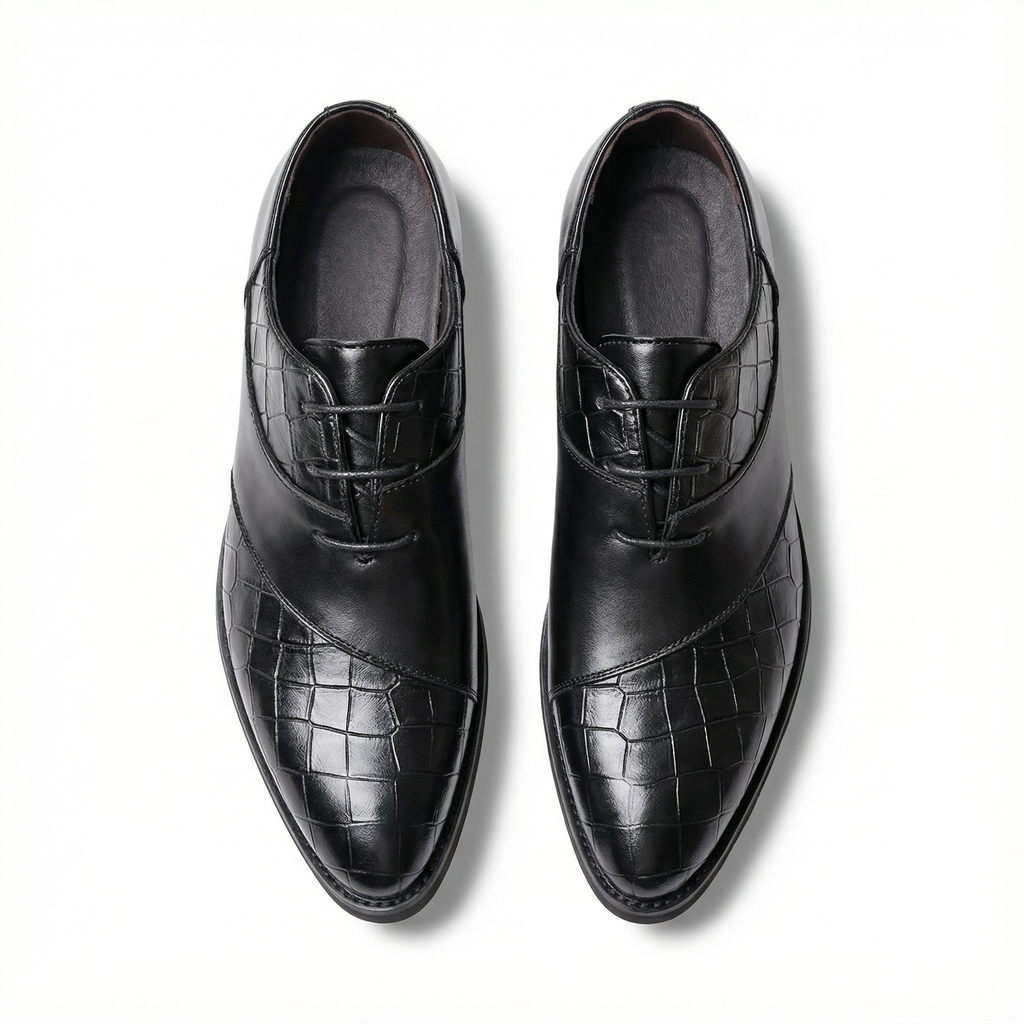 Minimalist Leather Oxford Shoes
