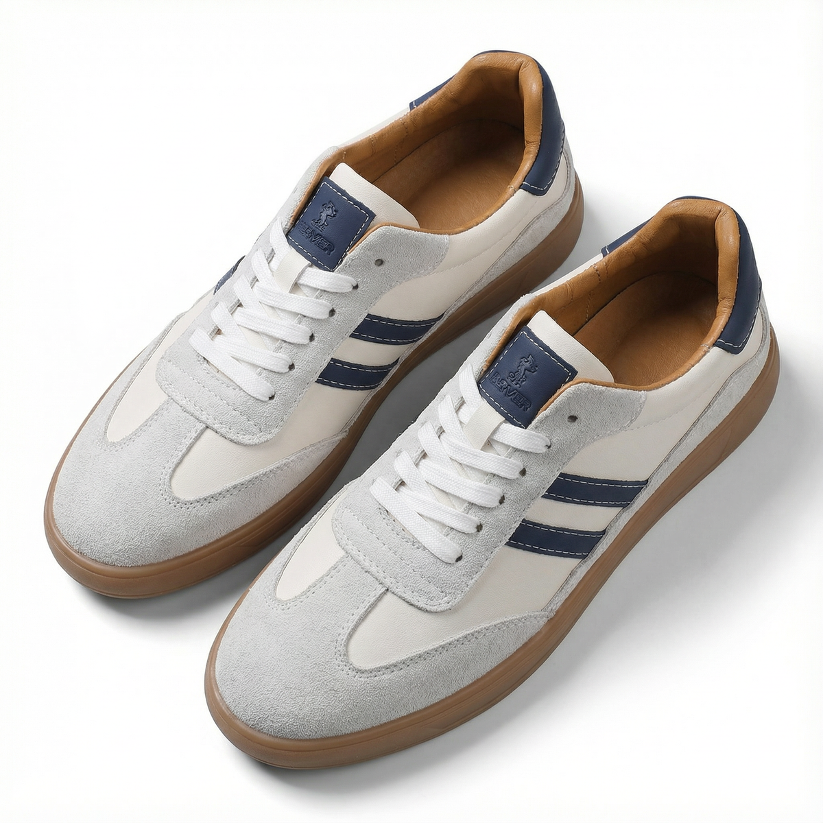 Suede Shoes with Breathable Upper