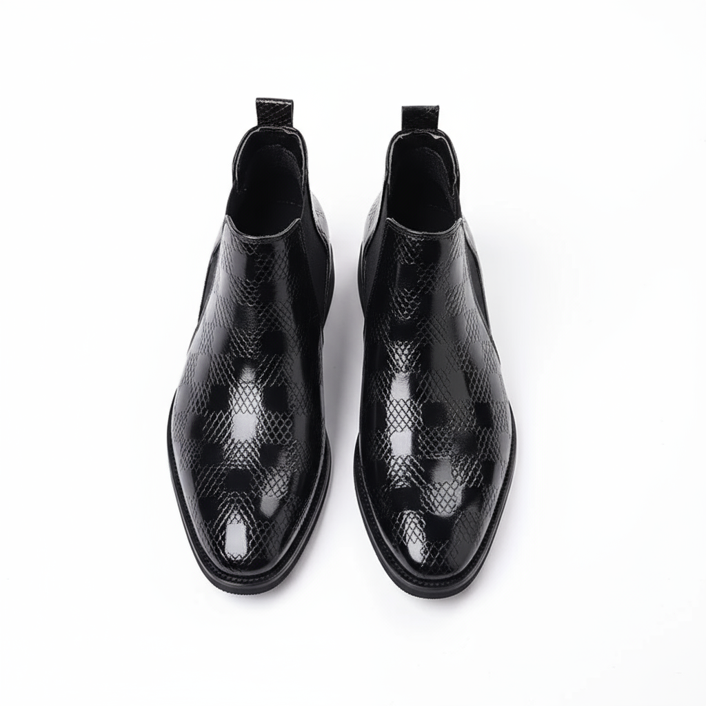 Casual Leather Chelsea Boots