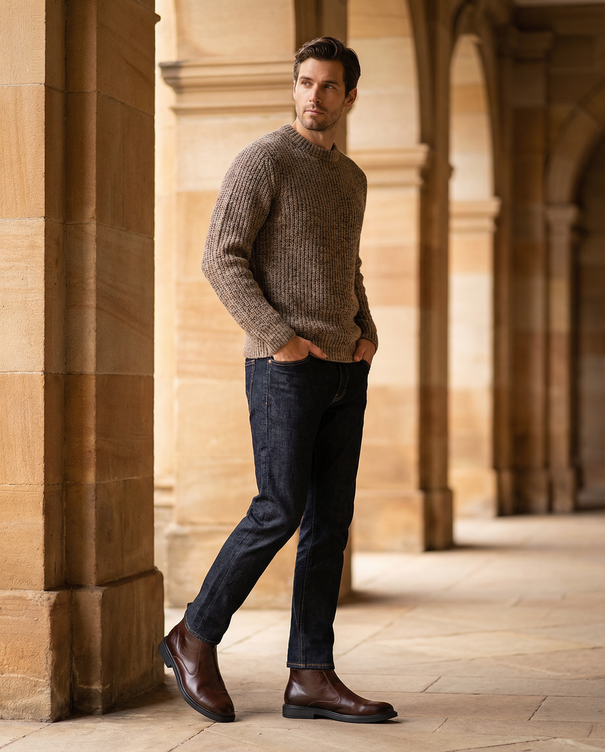 Casual Leather Boots