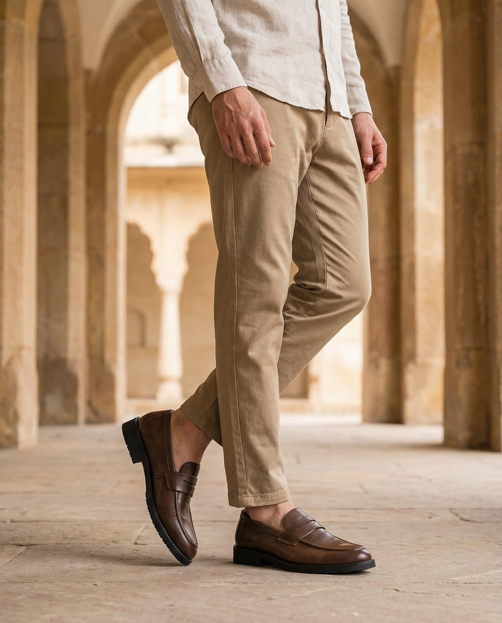 Casual Leather Loafers
