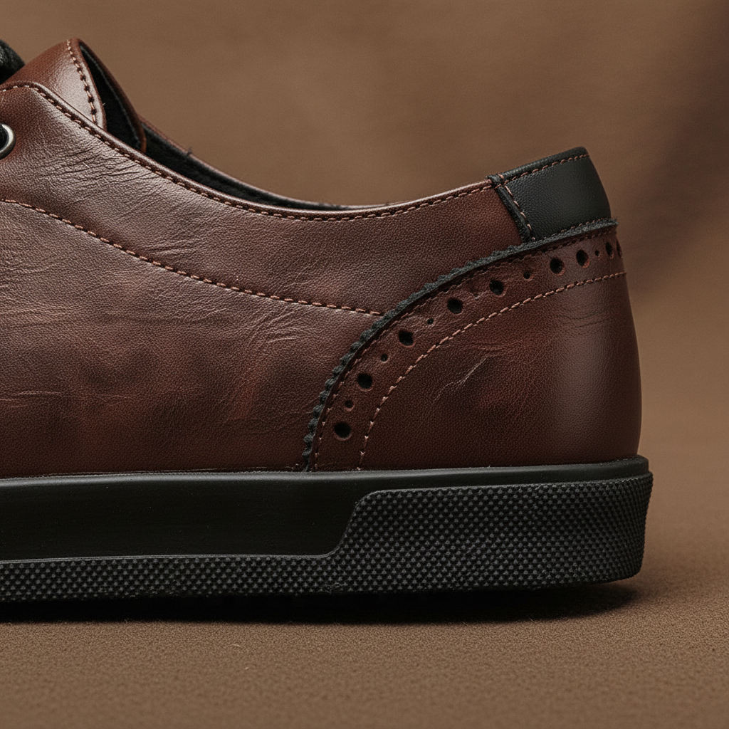 Leather Shoes with City-Ready Traction