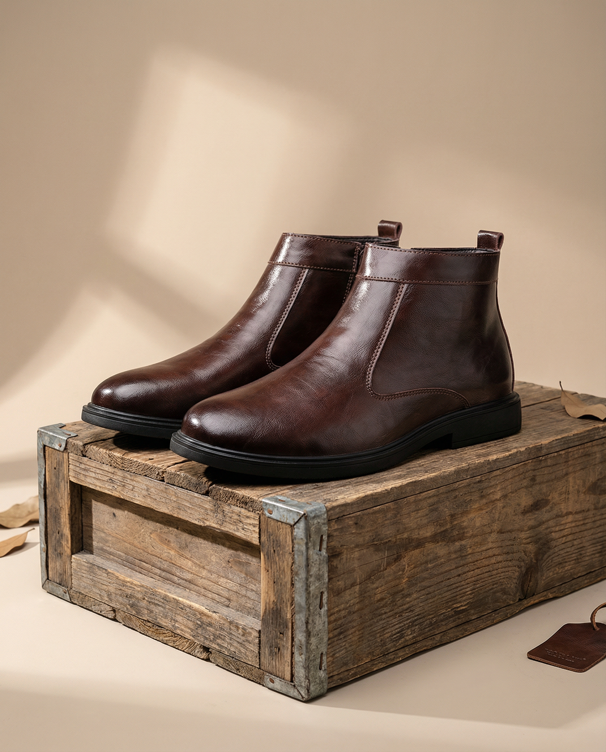 Casual Leather Boots