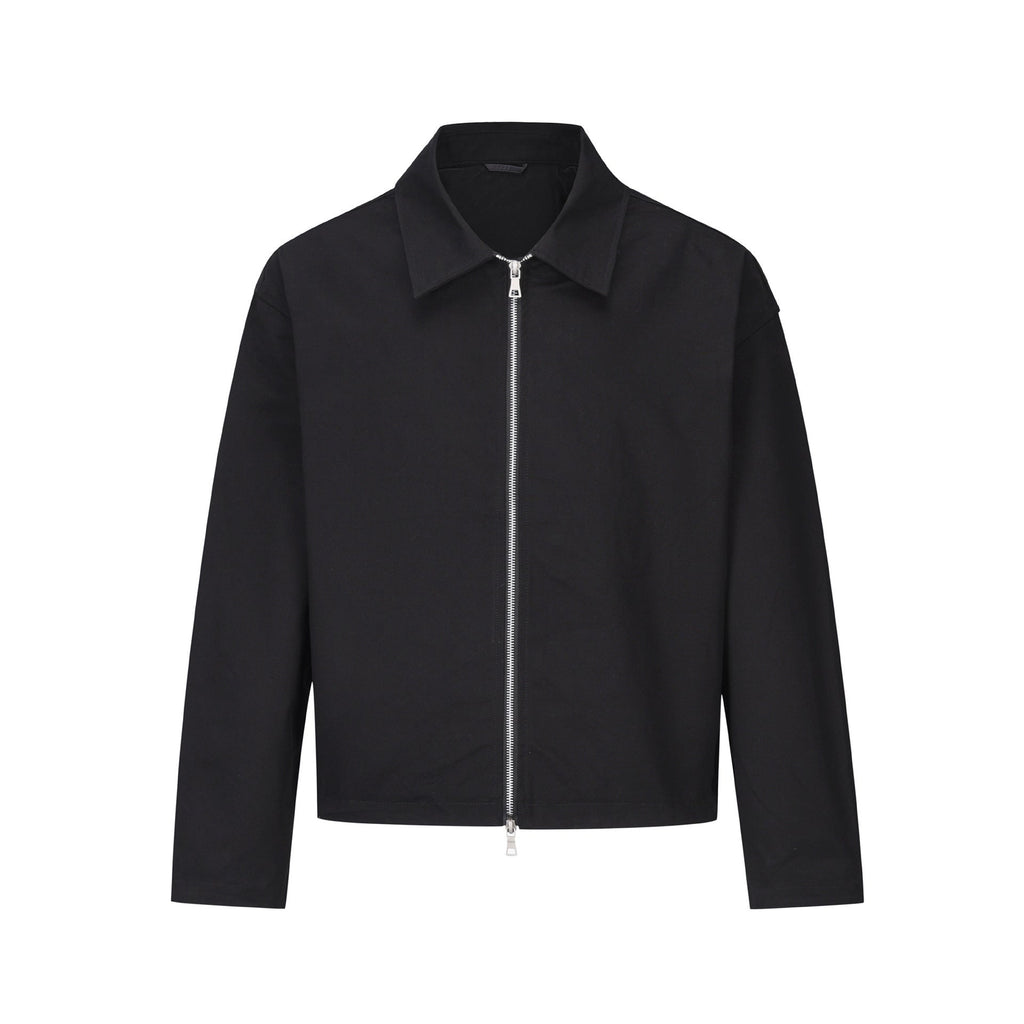 Sporty Jacket with Textured Knit
