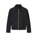 Sporty Jacket with Textured Knit