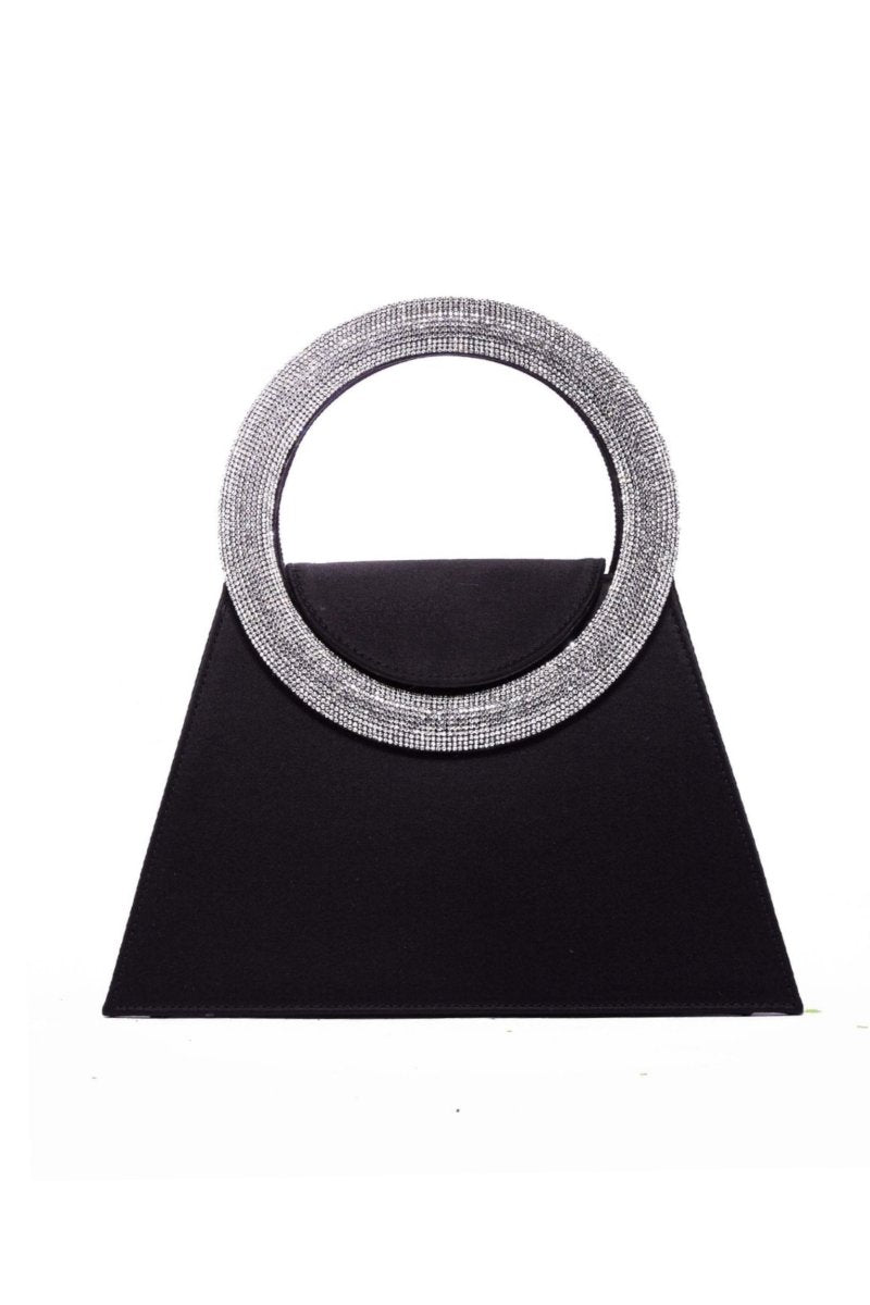 Modern Gladys Diamante Loop Satin Bag