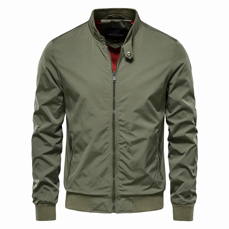 Breathable Jacket with Zip Front