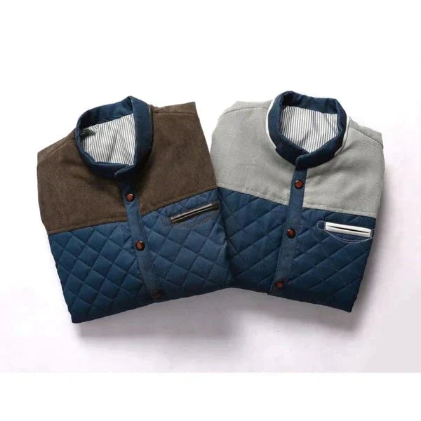 Waterproof Suede Quilted Jacket