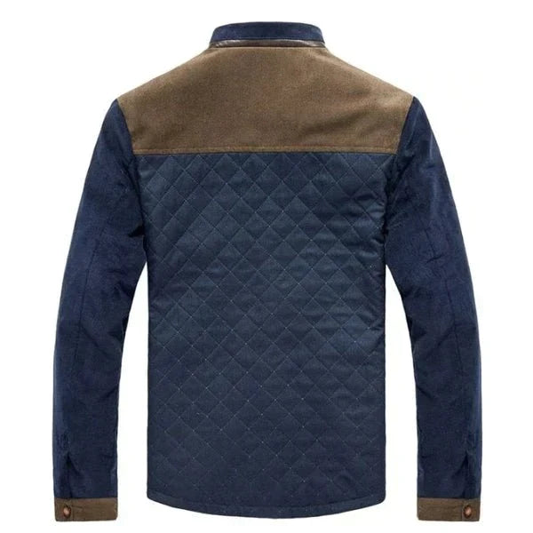 Waterproof Suede Quilted Jacket